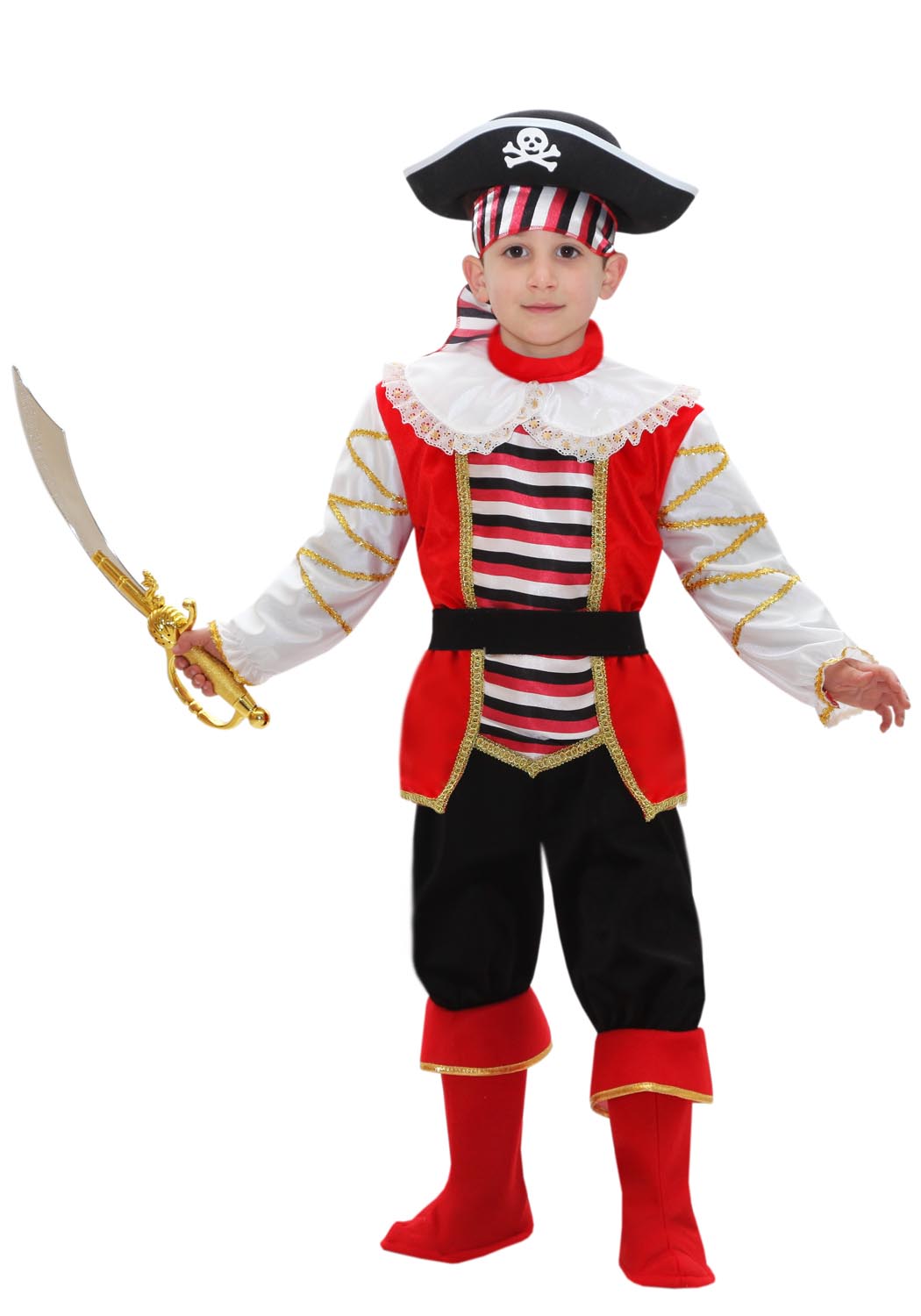 Vestito carnevale 2025 pirata bambino